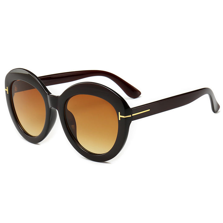 Elegant Wide-Leg Frame Sunglasses Bowlift