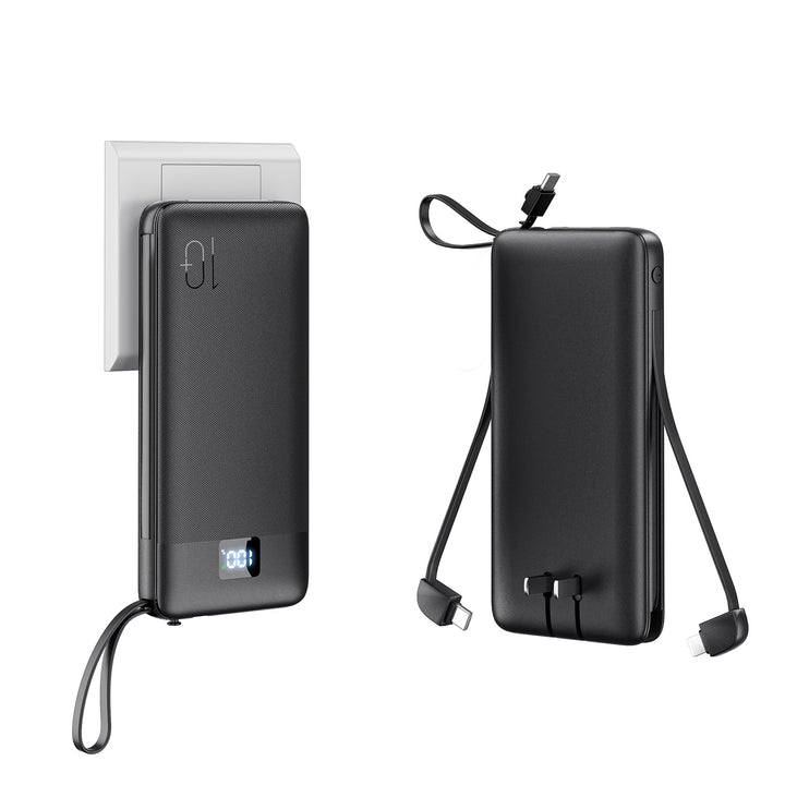 Powerbank with Integrated Socket Function and Smart Charging Bowlift