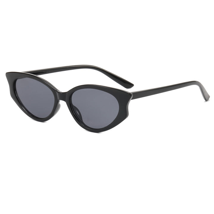 Women's Cat Eye Sunglasses with Transparent Frame Bowlift