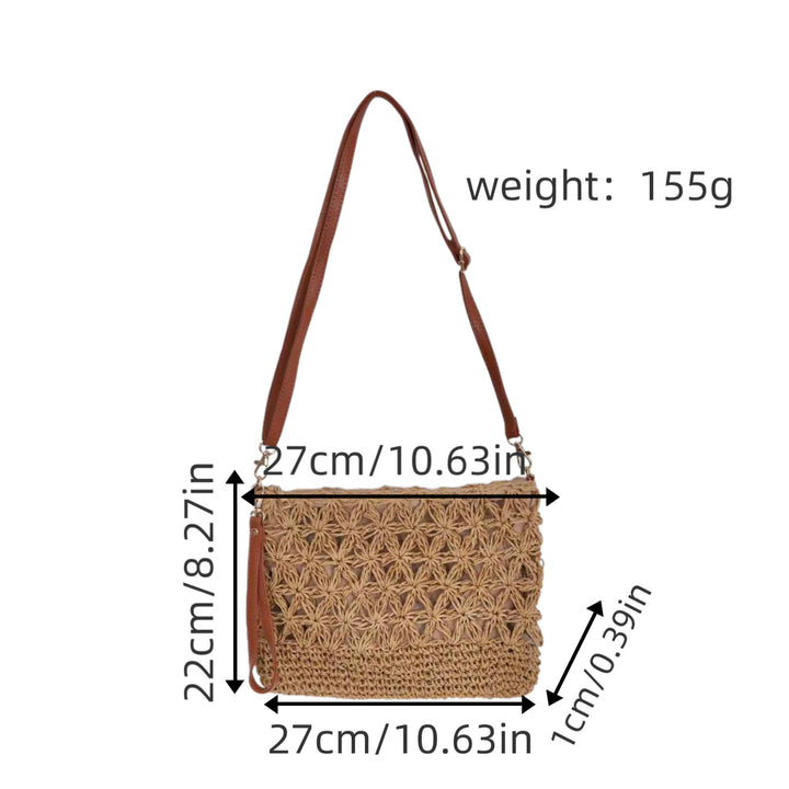 Handbag with delicate floral pattern Bowlift