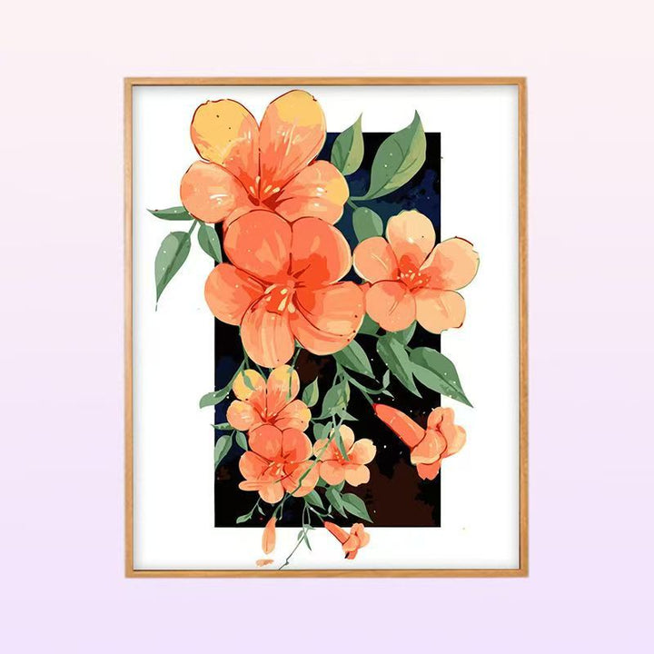 Floral Peony Illustration Wall Art Bowlift