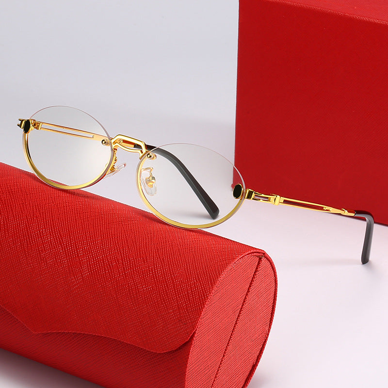 Women's fashionable sunglasses with intricate metal frame and stylish design Bowlift