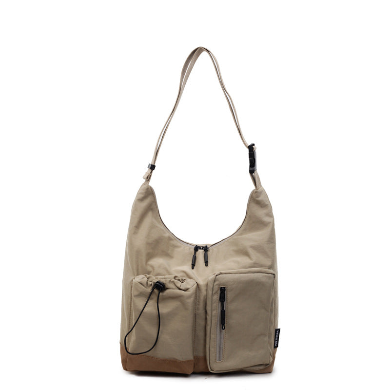 Practical Multi-Pocket Shoulder Bag Bowlift