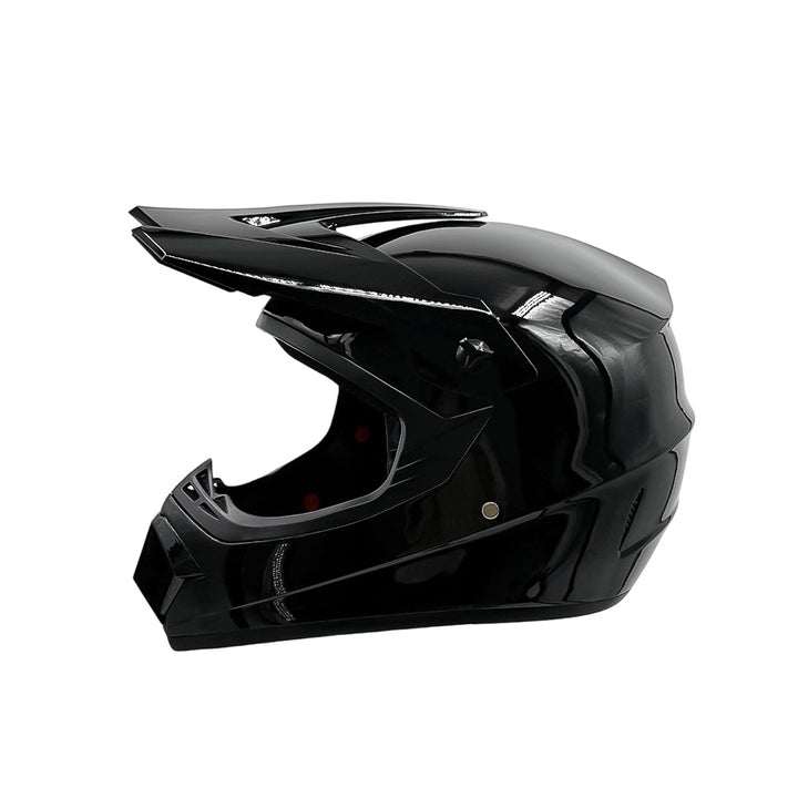 full-face motocross helmet with extended visor and reinforced chin guard Bowlift