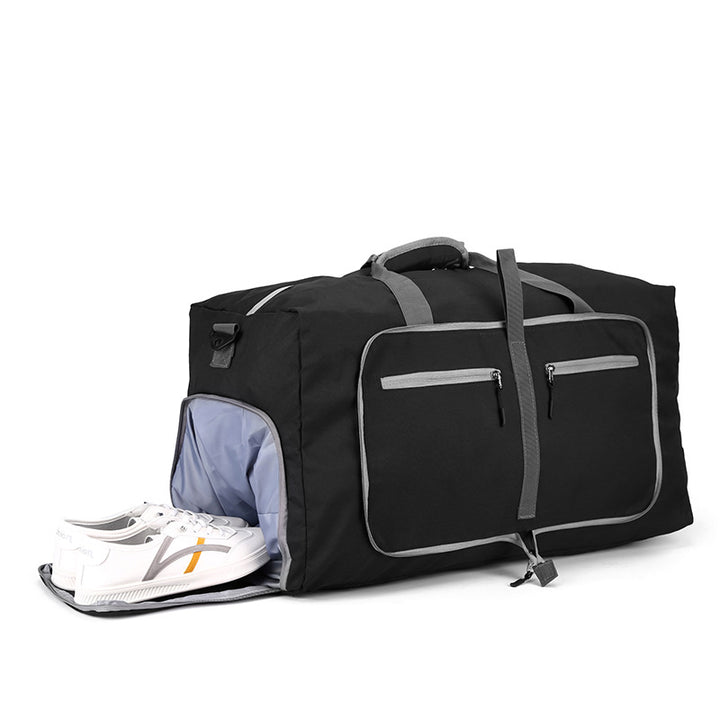 Men's sporty travel bag with innovative compartment system Bowlift