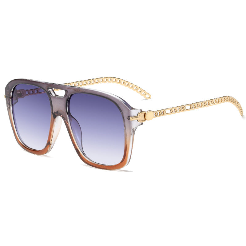 Ladies Luxurious Sunglasses with Unique Chain Frame Bowlift