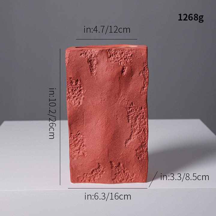 Decorative Textured Ceramic Vase