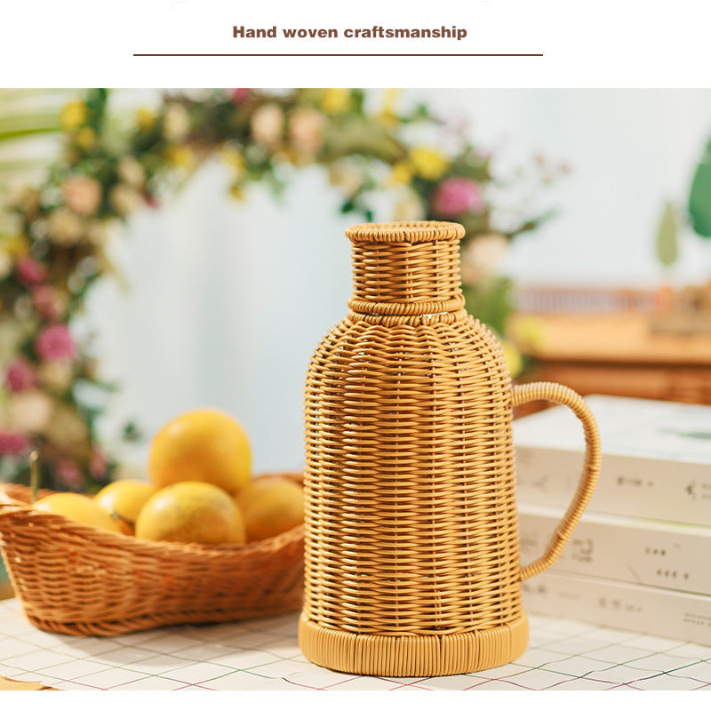 Decorative Woven Water Jug Bowlift