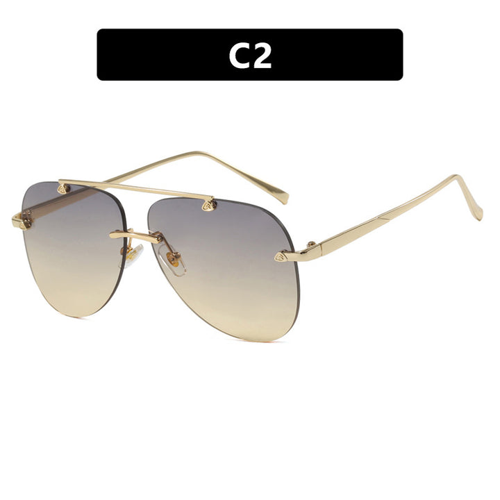 Women's elegant pilot sunglasses with UV protection and reflective lenses Bowlift
