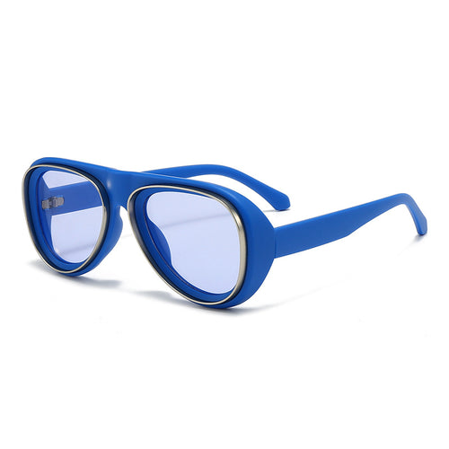 Women's fashionable retro sunglasses with wide frame Bowlift