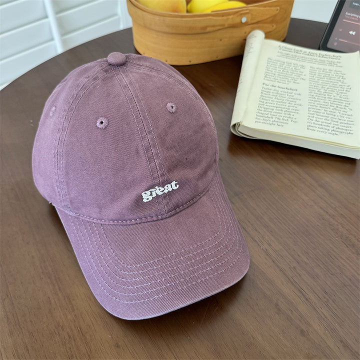 Men's Casual Cotton Adjustable Baseball Cap Bowlift