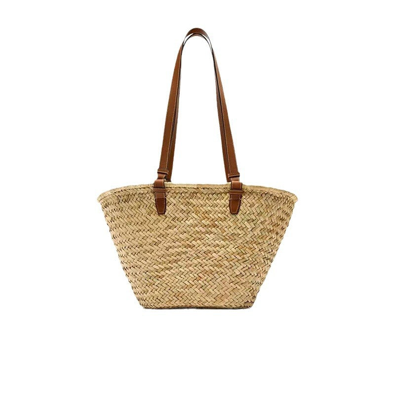 Elegant Braided Beach Bag Bowlift