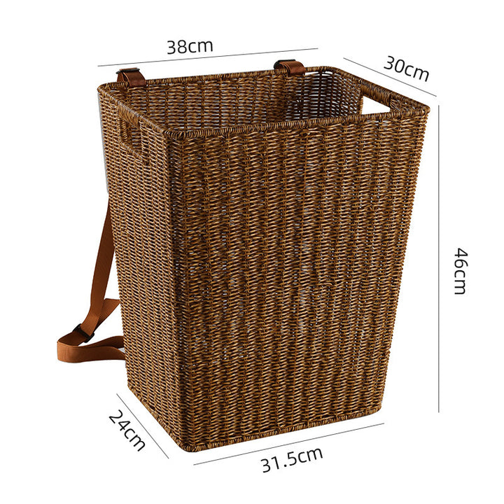 Handcrafted Woven Laundry Hamper Bowlift