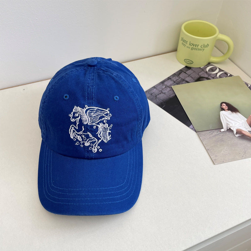 Women's Embroidered Pegasus Baseball Cap Bowlift