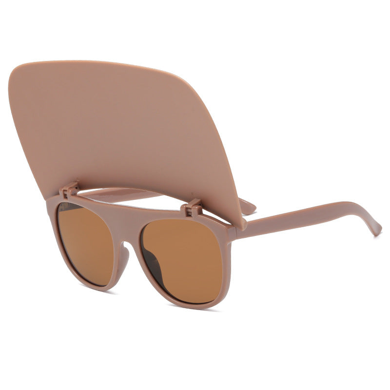 Women's corrective glasses with removable bowlift shield