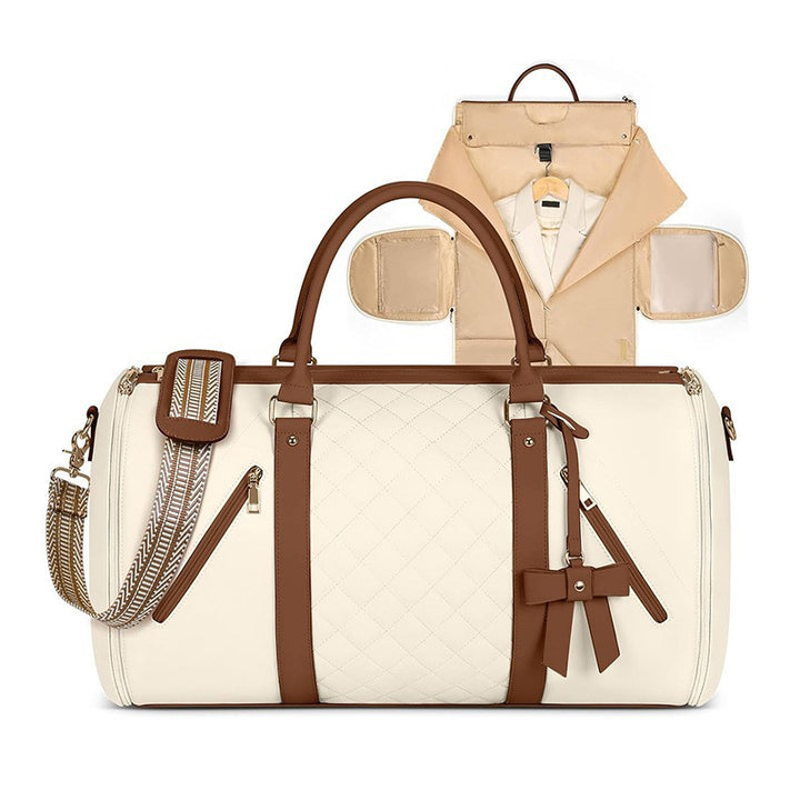 Exclusive travel bag with integrated suit storage Bowlift