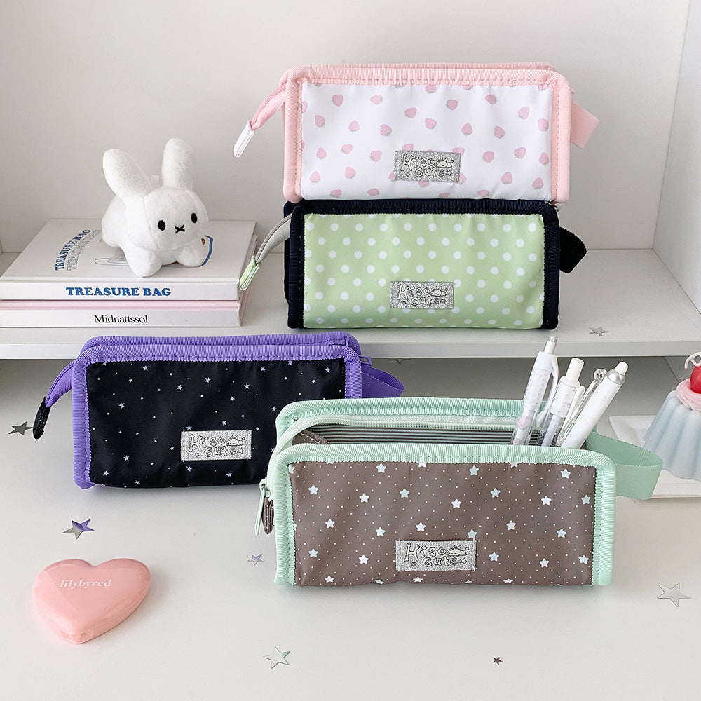 Star Patterned Pencil Case Bowlift