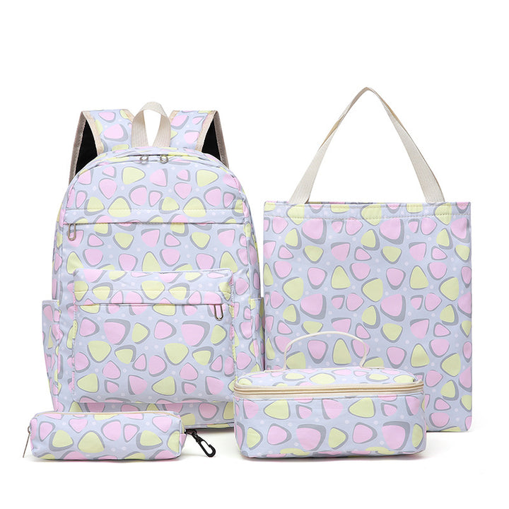 Set of backpack, tote bag and lunch box Bowlift