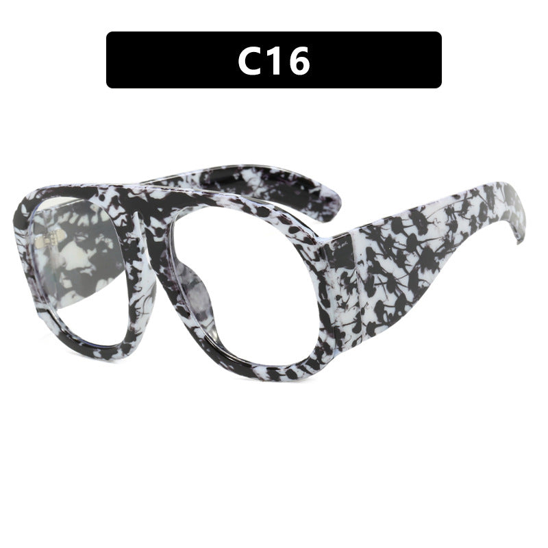 Women's oversized sunglasses with wide frame and high UV protection Bowlift