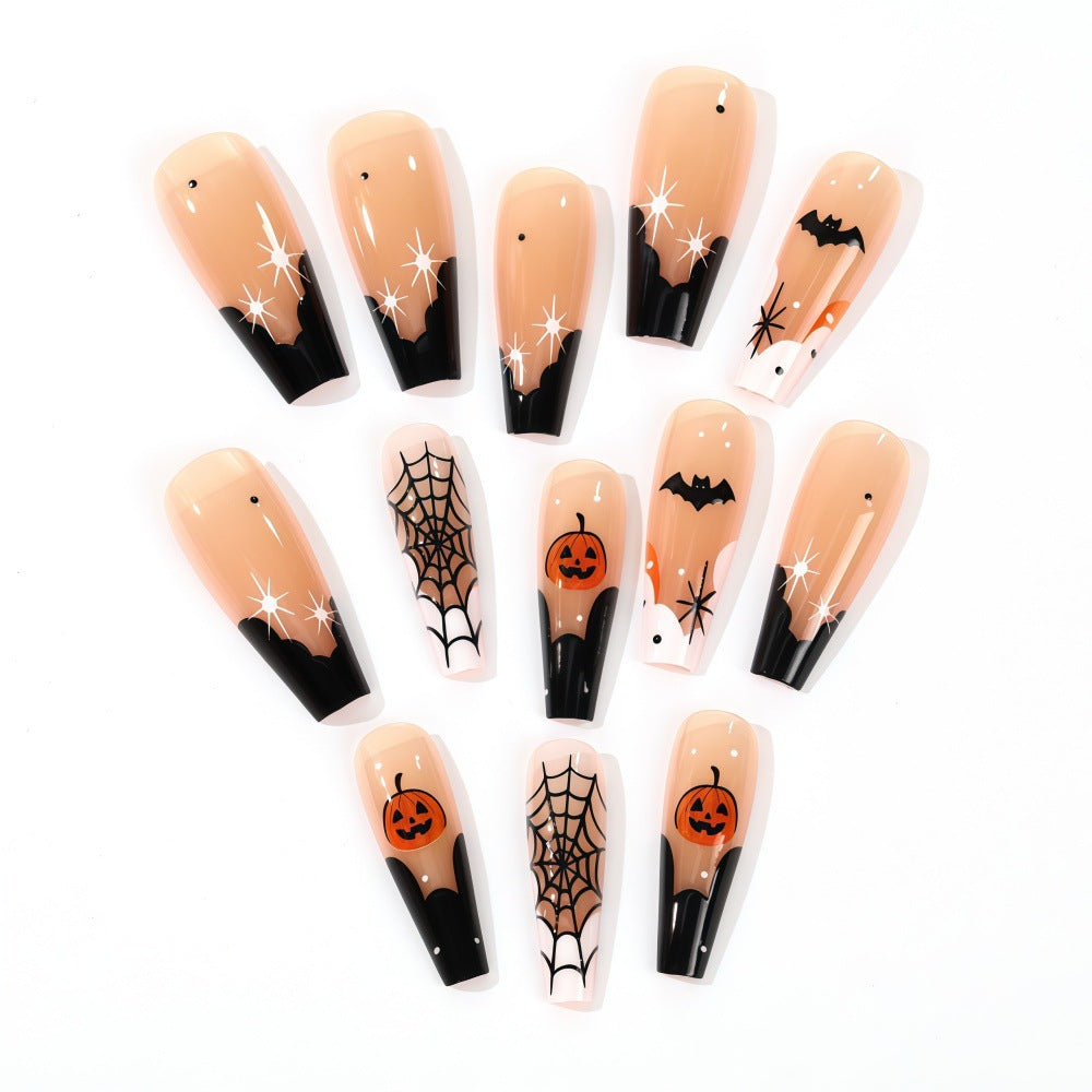 Creative Halloween Nail Design Bowlift
