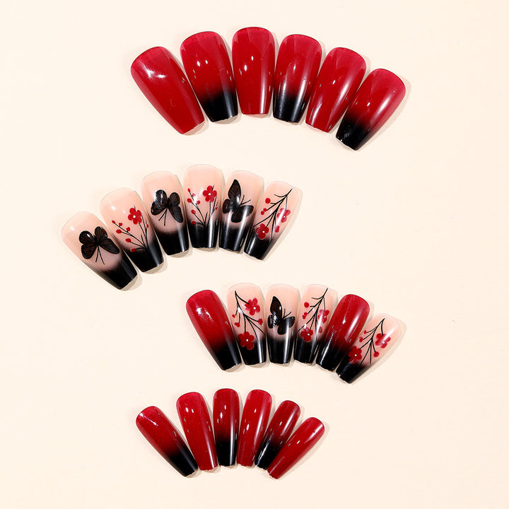 Artistic Ombre Nail Art Extensions Bowlift