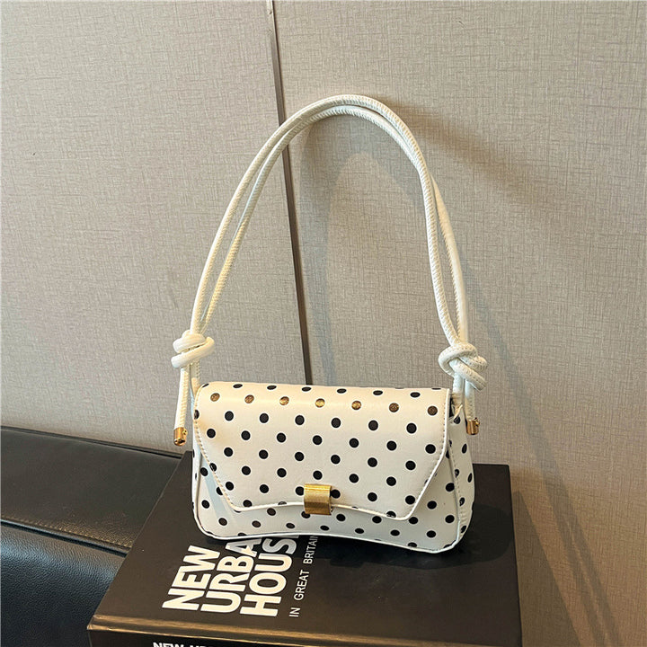 WoChic Polka Dot Shoulder Handbag Bowlift