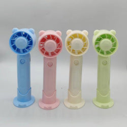 Unisex nan portable rechargeable handheld desk fan with silicone suction base and quiet brushless motor Bowlift