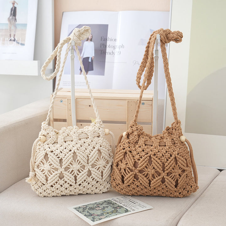 Macrame Shoulder Bag Bowlift
