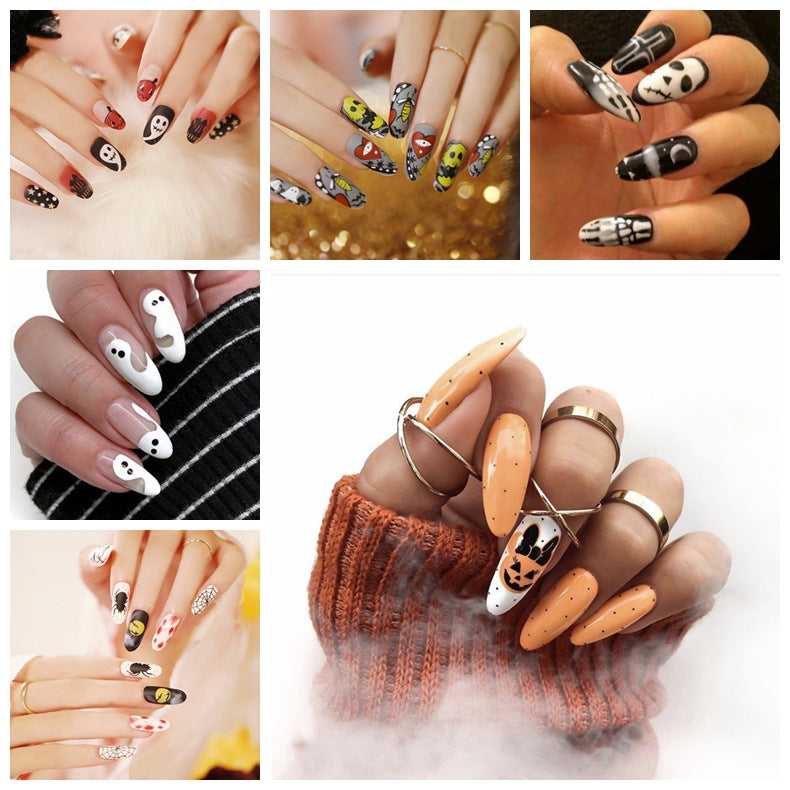 Creative Halloween Nail Art Bowlift