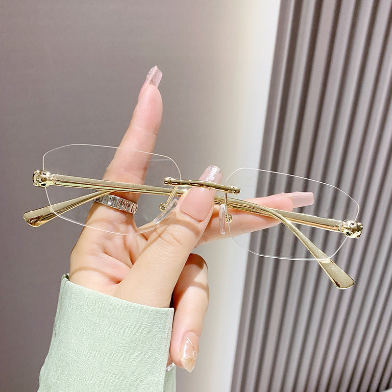 Women elegant half-frame sunglasses Bowlift