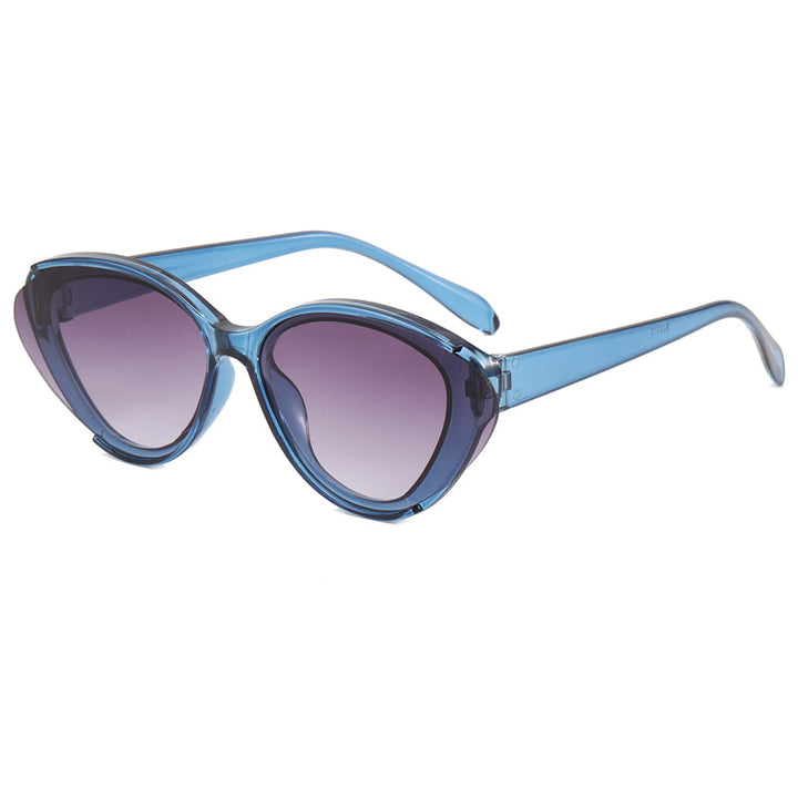 Women Oversized Sunglasses with Gradient Bowlift