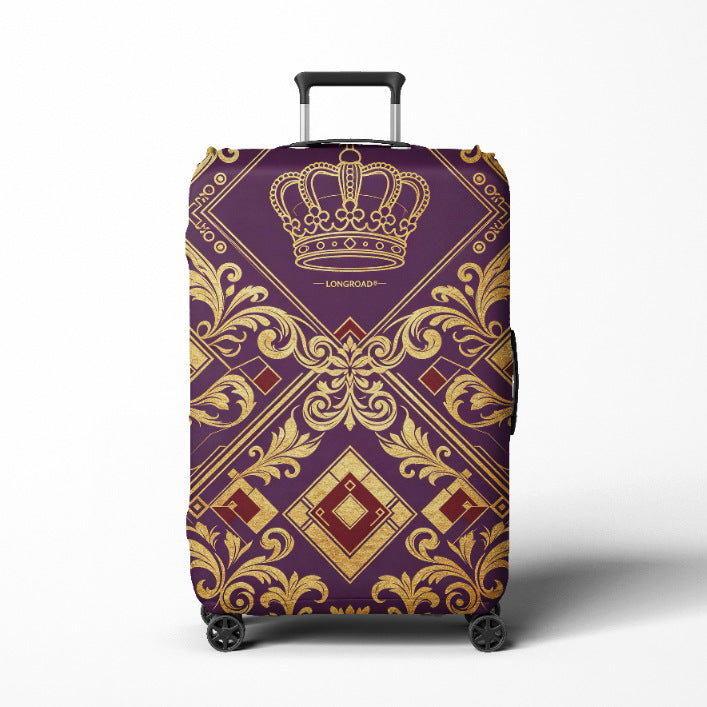 Women's suitcase cover in elegant vintage design Bowlift