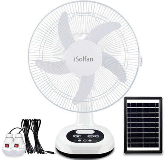 Unisex Solar Powered Stand Fan with Intelligent Control System Bowlift