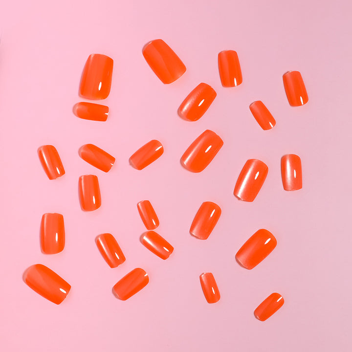 Premium Glossy Press-On Nails Bowlift