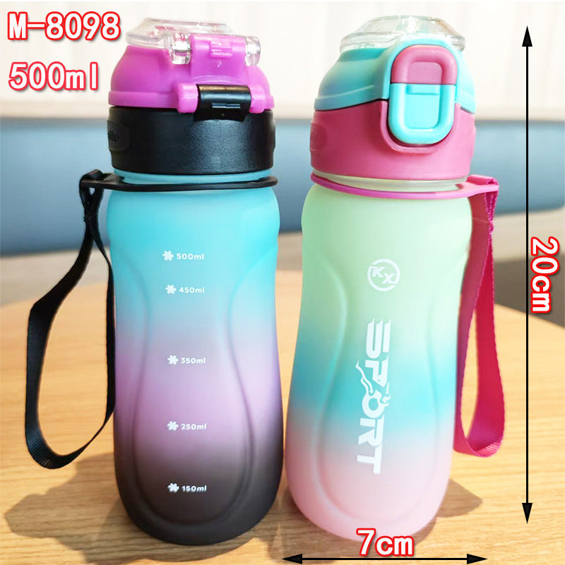 Women's Sports Water Bottle with Ergonomic Design Bowlift
