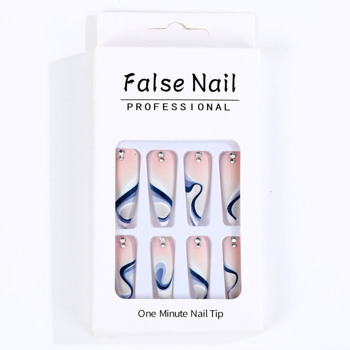 Professional artificial nails with elegant designs Bowlift