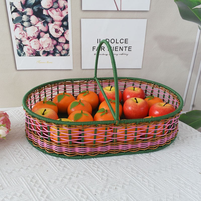 Decorative Woven Basket Bowlift