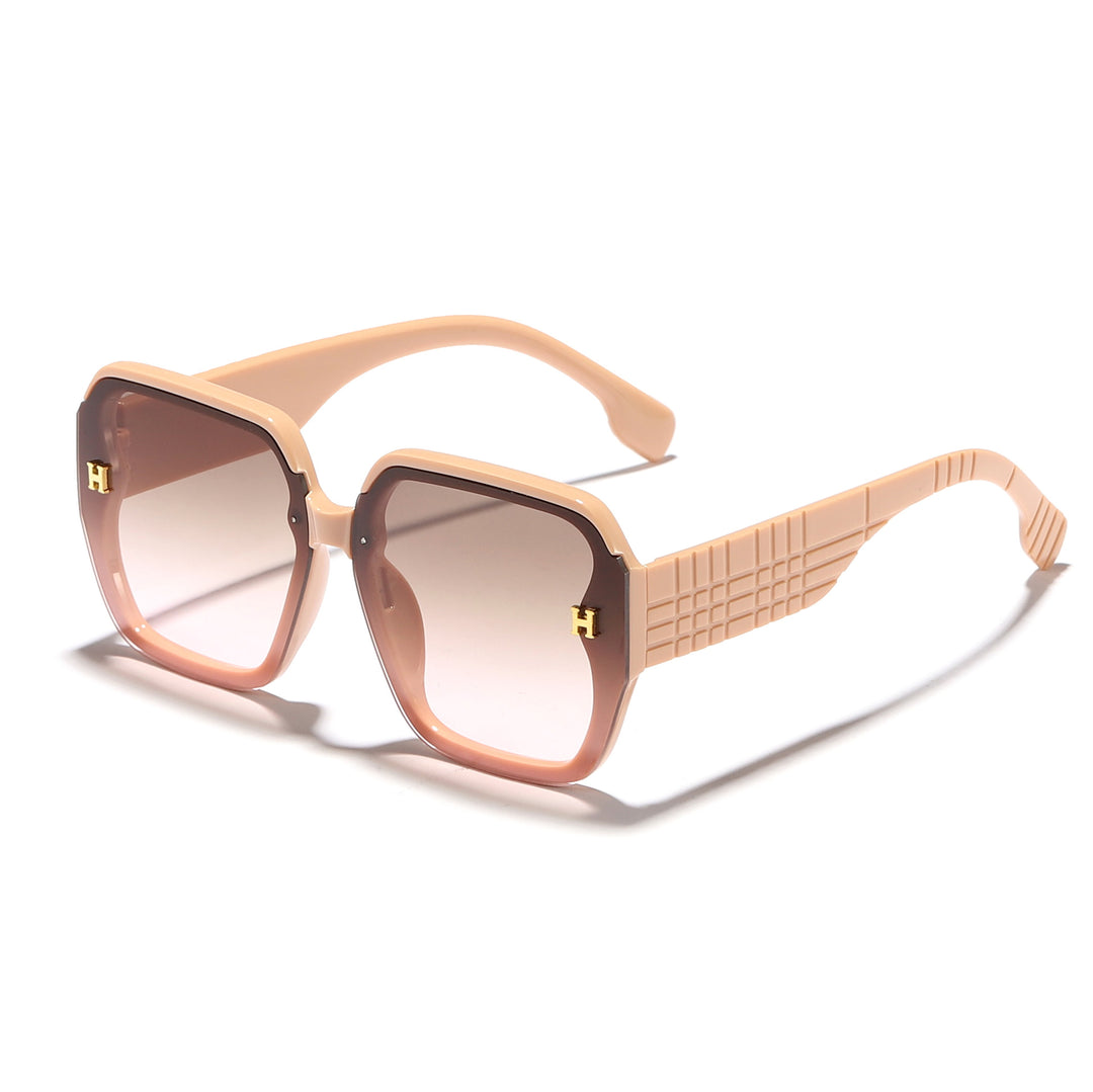 Women's fashionable sunglasses with square frame and trendy lenses Bowlift