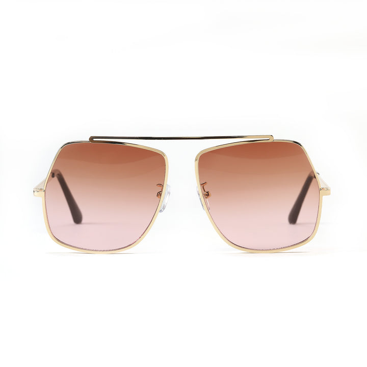 Women's polygonal sunglasses with elegant, state-of-the-art frame Bowlift