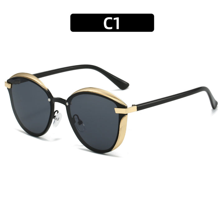 Women's sunglasses with luxurious metal frame and harmonious contour Bowlift