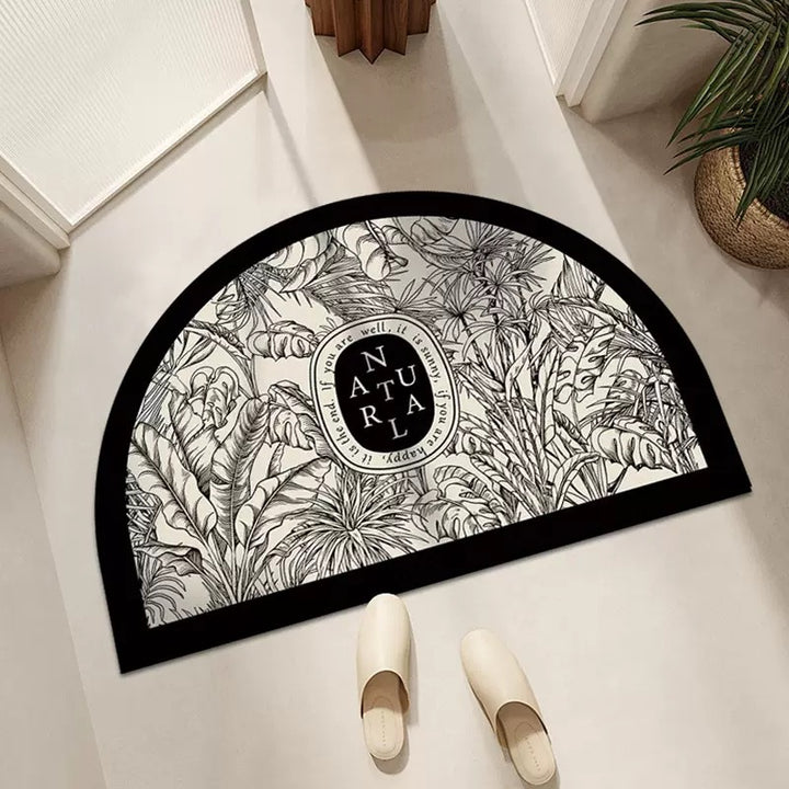 Elegant Country-Themed Bathroom Mat Bowlift