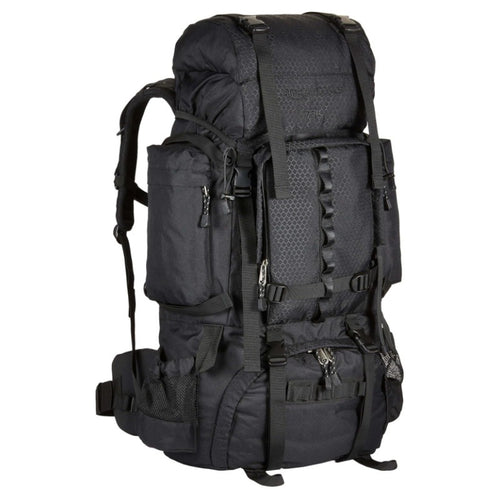 Outdoor backpack with versatile compartments and ergonomic carrying system Bowlift