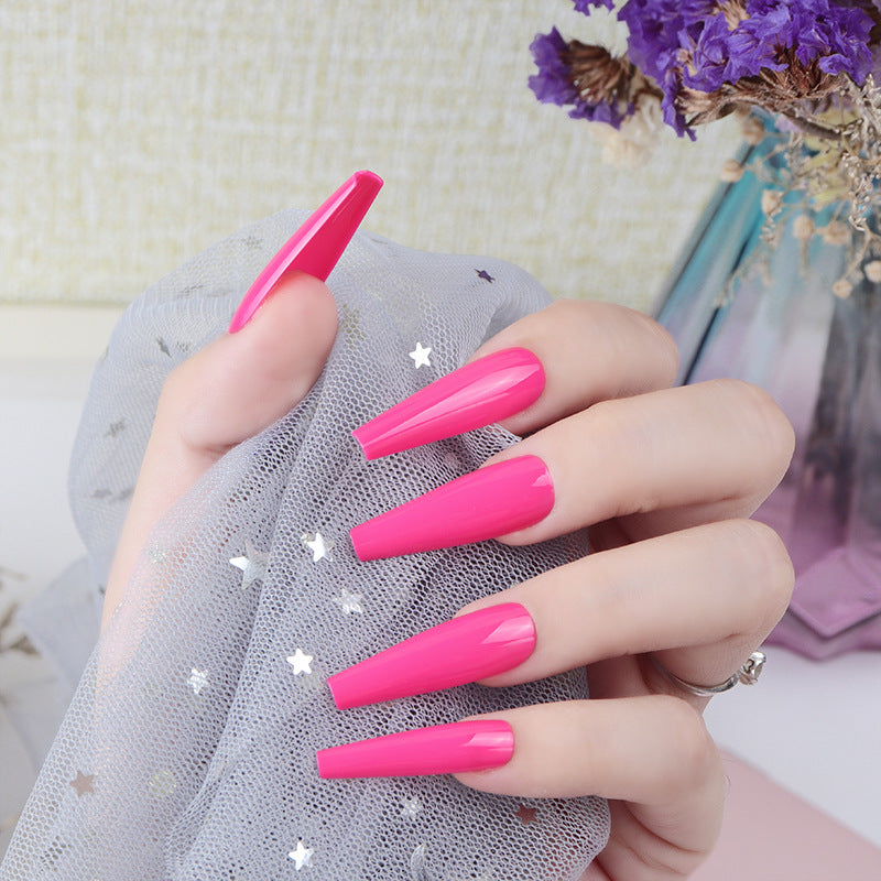 Vibrant Stiletto Press-On Nails Bowlift
