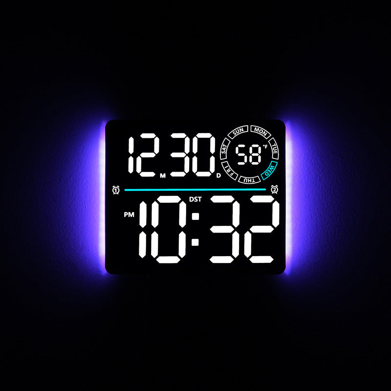 Digital Wall Clock Bowlift
