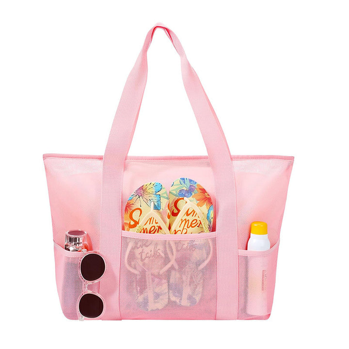 Multifunctional beach bag with practical mesh pockets Bowlift