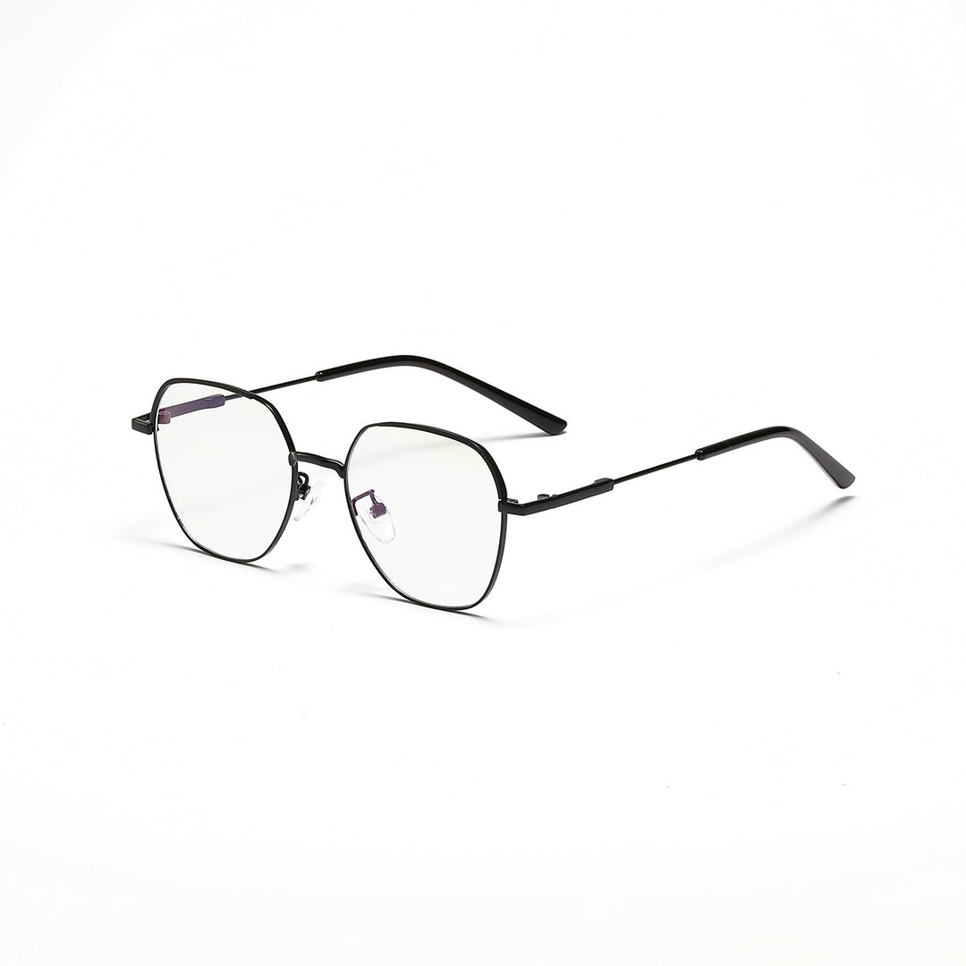 Women’s fashionable sunglasses with slim metal frame and blue lenses Bowlift