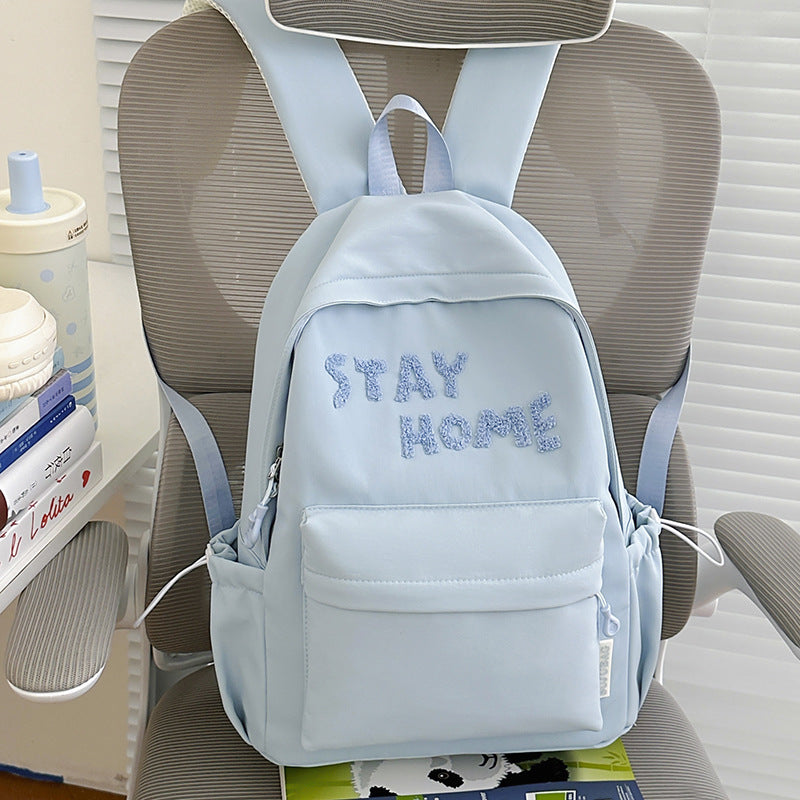 Cute Embroidered Backpack Bowlift