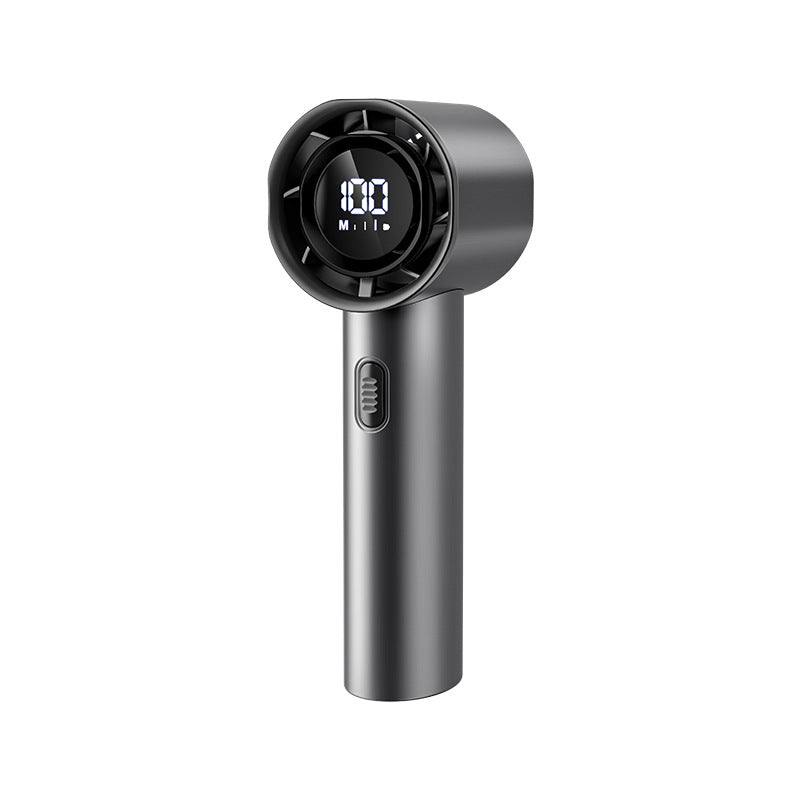 Unisex Rechargeable Handheld Air Circulator Fan Bowlift
