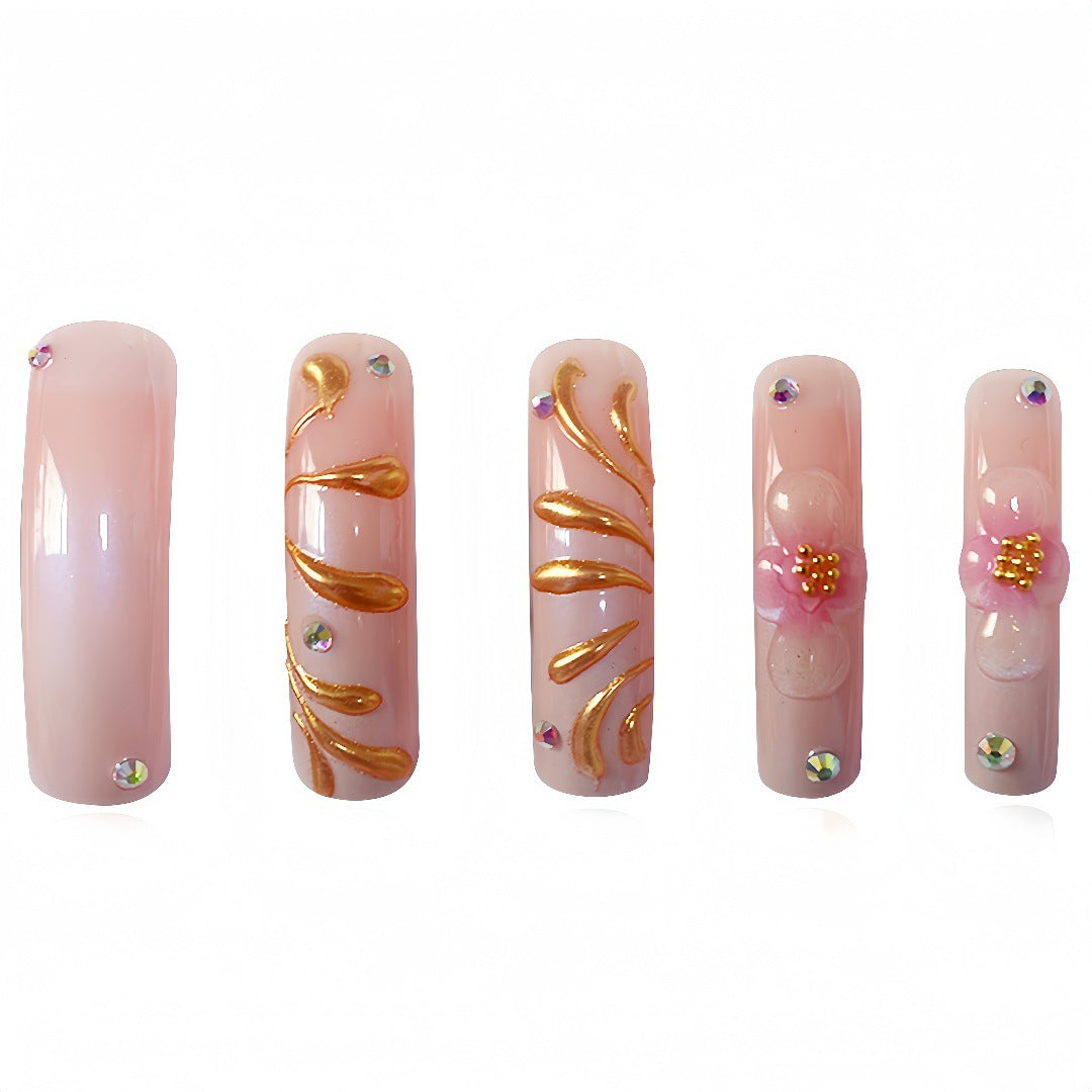 Artistic 3D Nail Art Extensions Bowlift