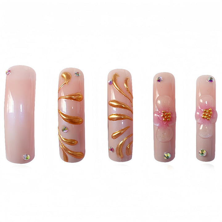 Artistic 3D Nail Art Extensions Bowlift